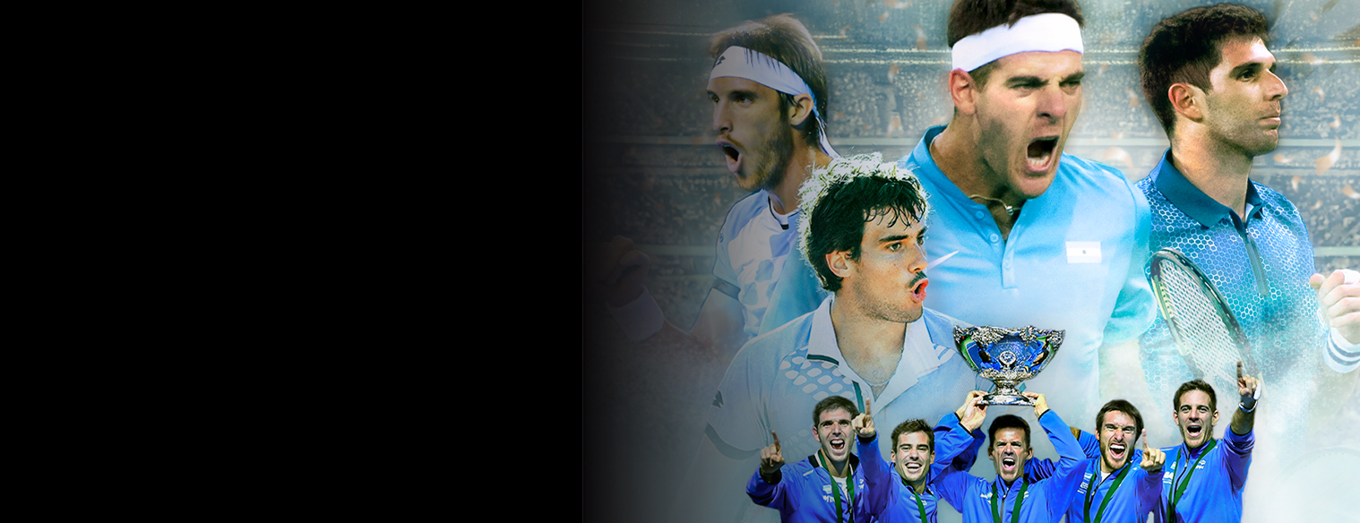 Homenaje a los campeones de la Copa Davis